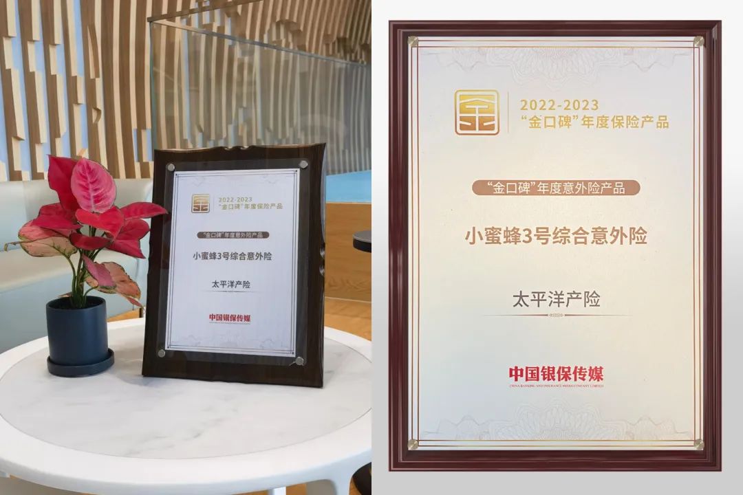 小蜜蜂3号荣获“金口碑”奖！